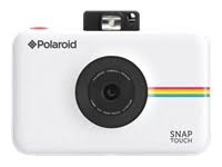 Polaroid Snap Touch Instant Print Digital Camera With LCD Display (White) with Zink Zero Ink Printing Technology