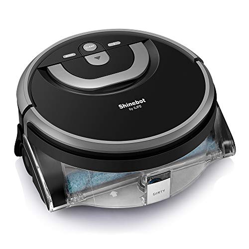 ILIFE INNOVATION LIMITED ILIFE Shinebot W400 Floor Washing Scrubbing Robot for Hard Floor, Dual 0.9L Water Tank