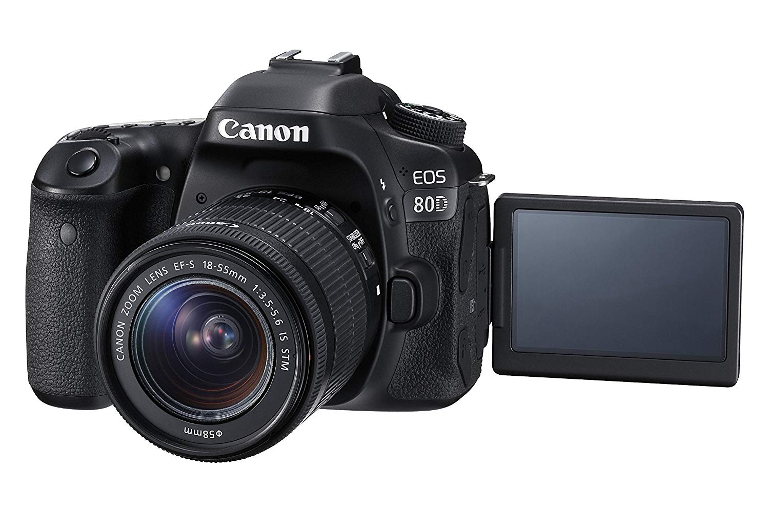Canon EOS 80D Digital SLR Kit with EF-S 18-55mm f/3.5-5...