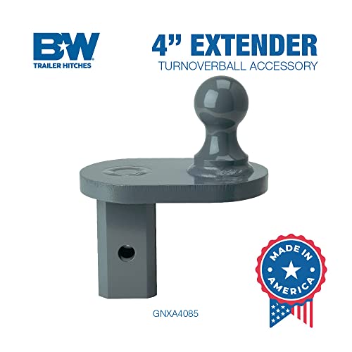 B&W Trailer Hitches Turnoverball Gooseneck Hitch Extend...