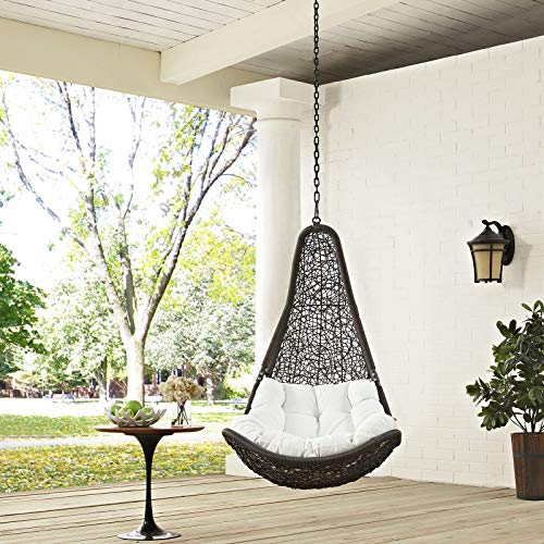 Modway EEI-2657-GRY-WHI-SET Abate Wicker Rattan Outdoor...