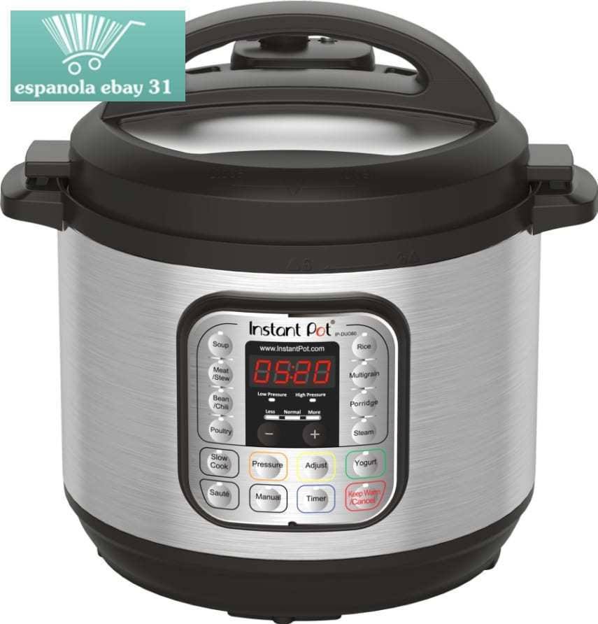 Instant Pot DUO80 7-in-1 Multi-Use Programmable Pressure Cooker, 8 Qt | Stainless Steel