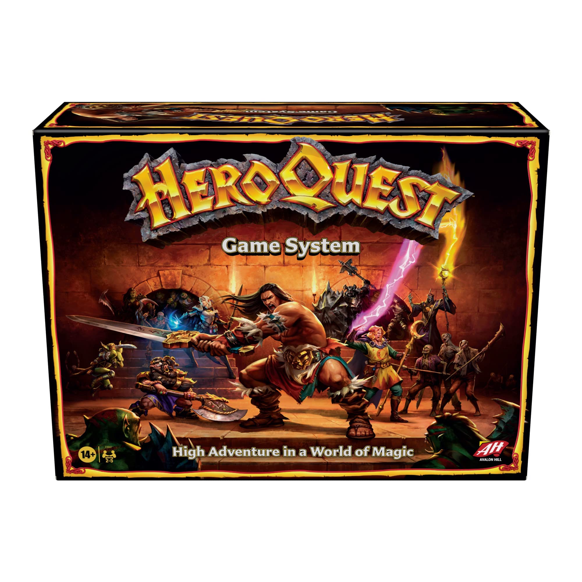 Hasbro Gaming Avalon Hill HeroQuest Game System