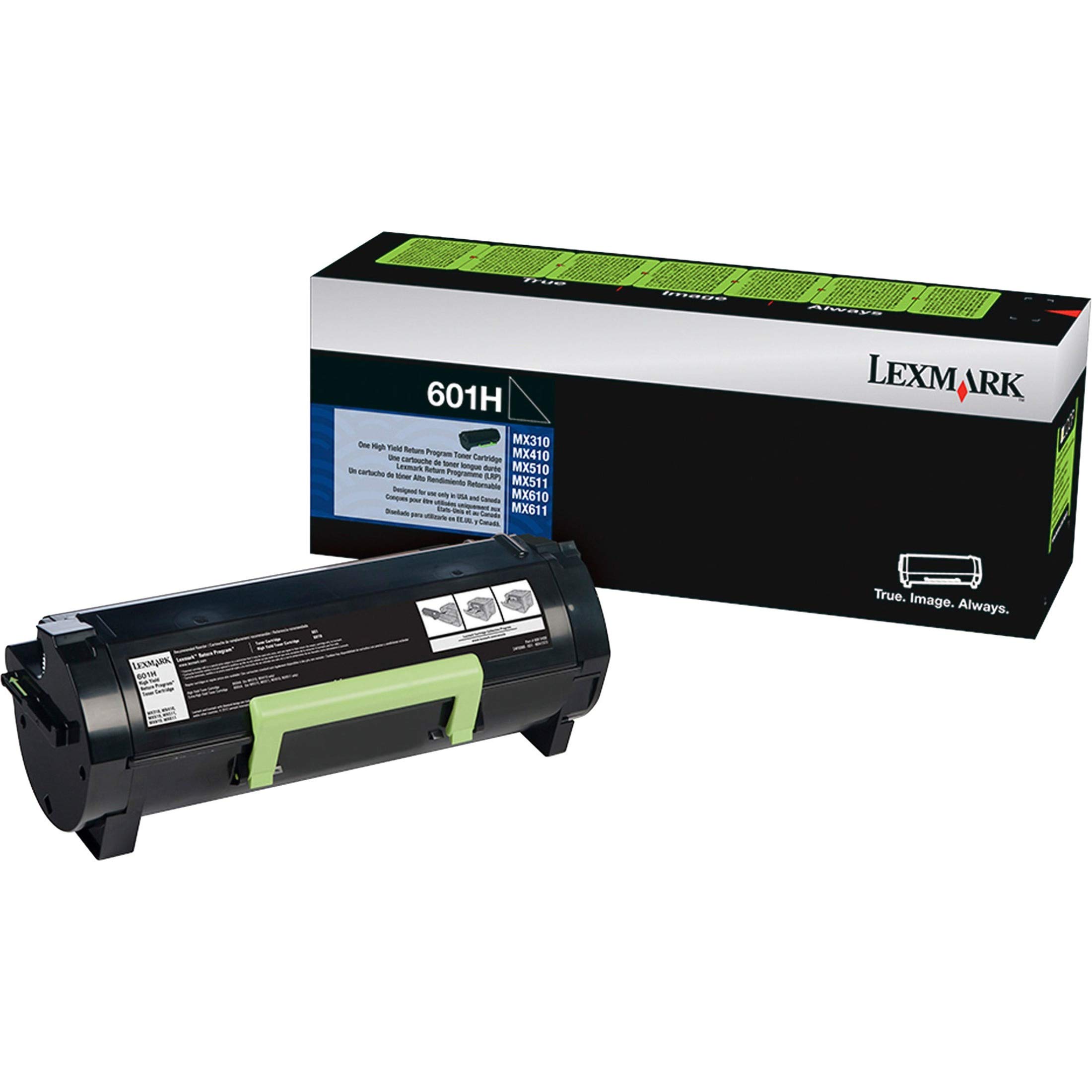 Lexmark 60F1H00 (LEX-601H) Toner, 10000 Page-Yield, Bla...
