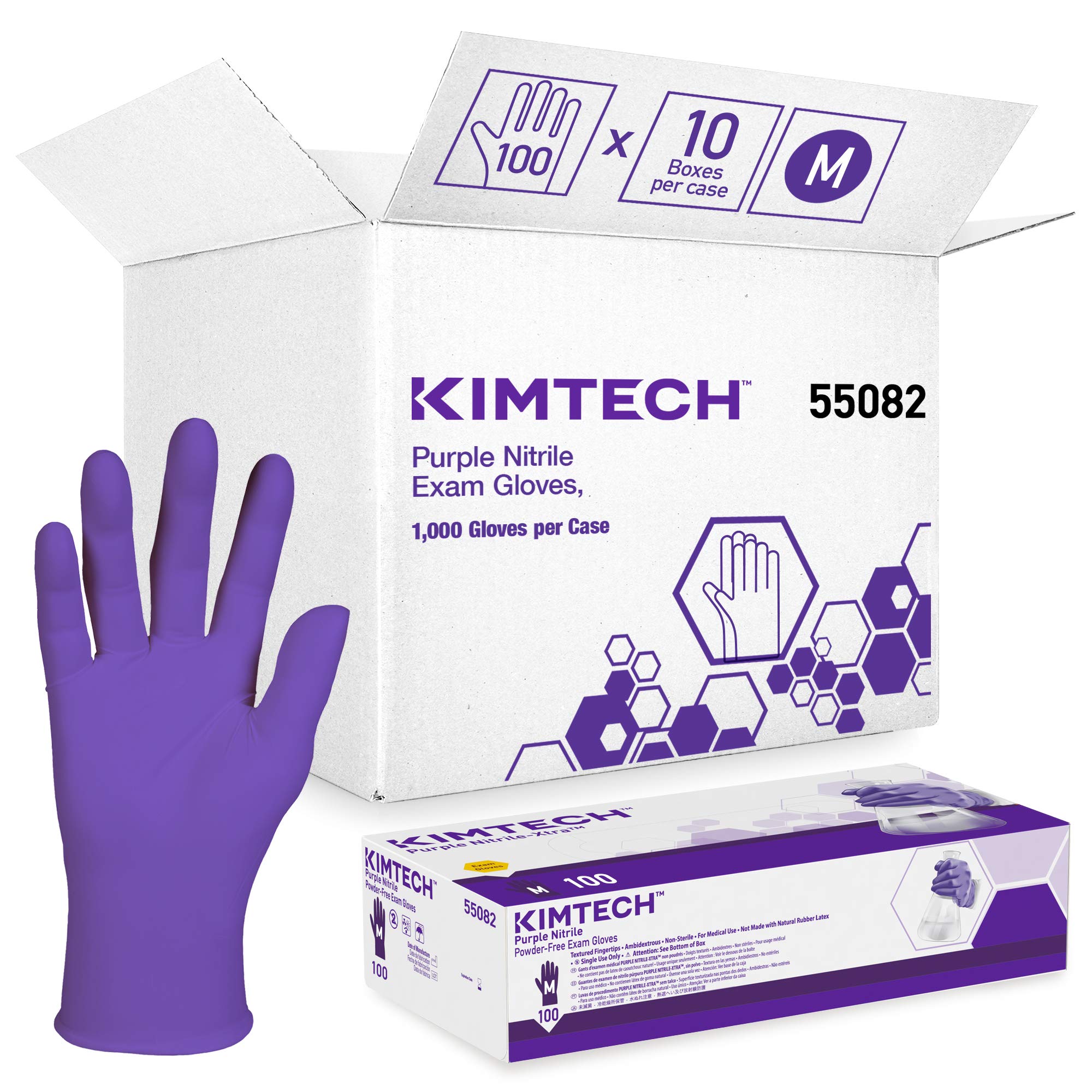 HALYARD Kimtech™ Purple Nitrile™ Exam Gloves (55082), 5...