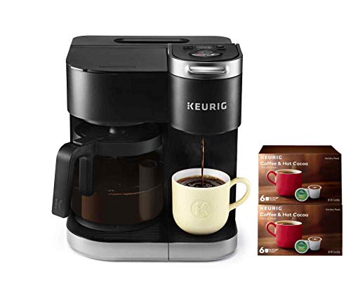 Keurig K-Duo Coffee Maker, Single Serve and 12-Cup Cara...