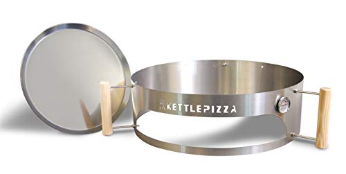 Kettle Pizza KettlePizza Basic 22.5 - Pizza Oven Kit for 22.5 Inch Kettle Grills. Made in USA