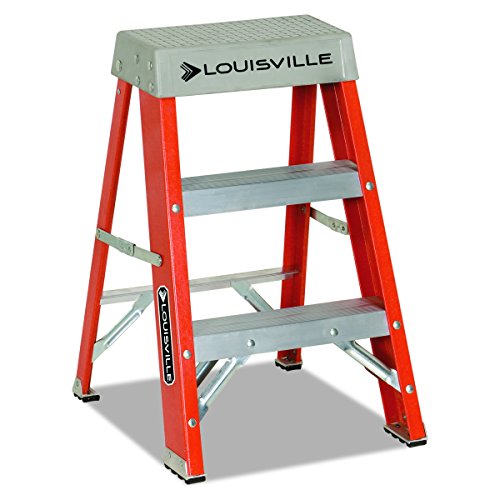 Louisville Ladder 300-Pound Duty Rating Fiberglass Ladd...