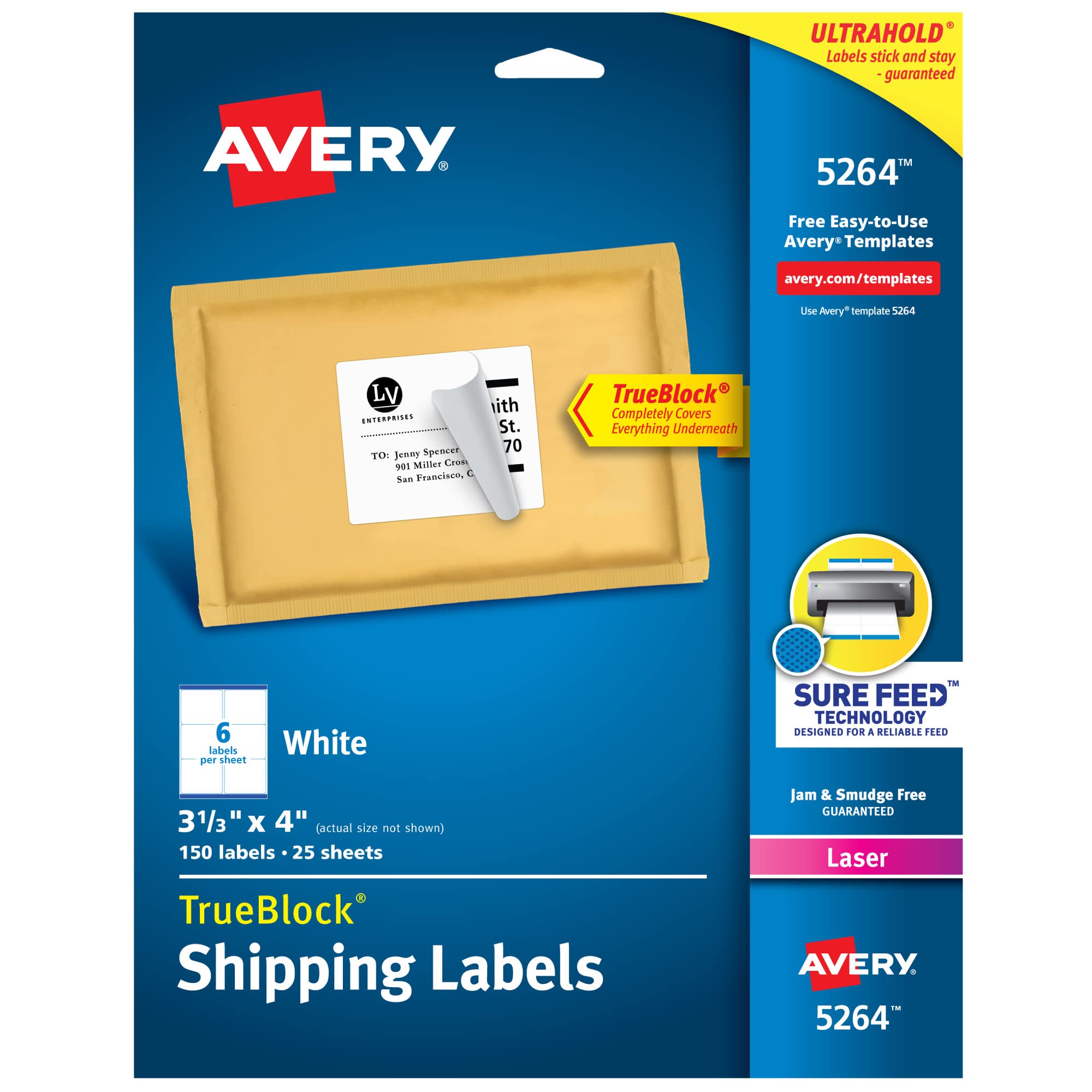 Avery Shipping Address Labels