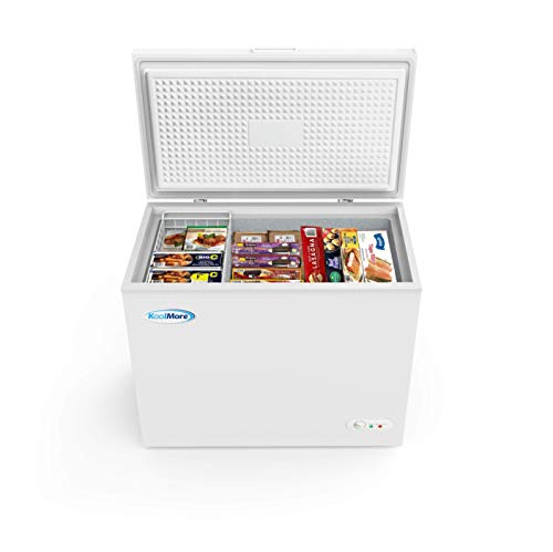 KoolMore Deep Chest Freezer Compact Food and Meat Stora...