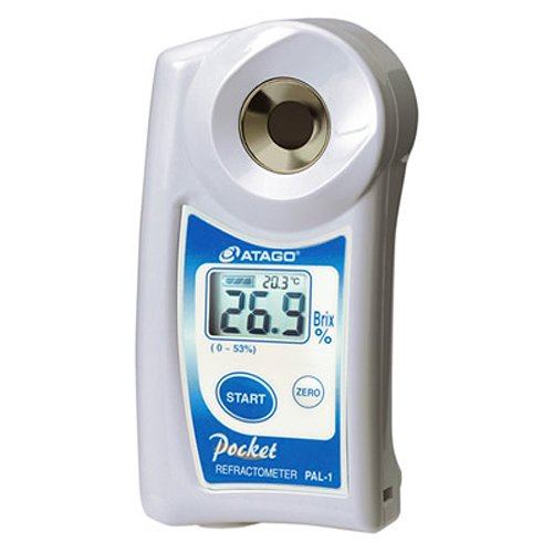 Atago 3810 (PAL-1) Digital Pocket Refractometer, 0-53% Brix
