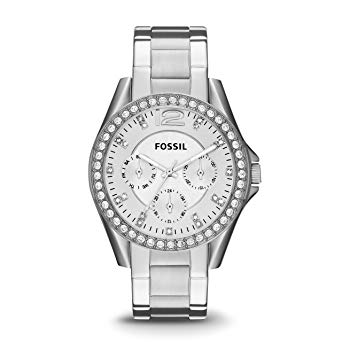 Fossil Women's ES3202 Riley Multifunction Stainless Ste...