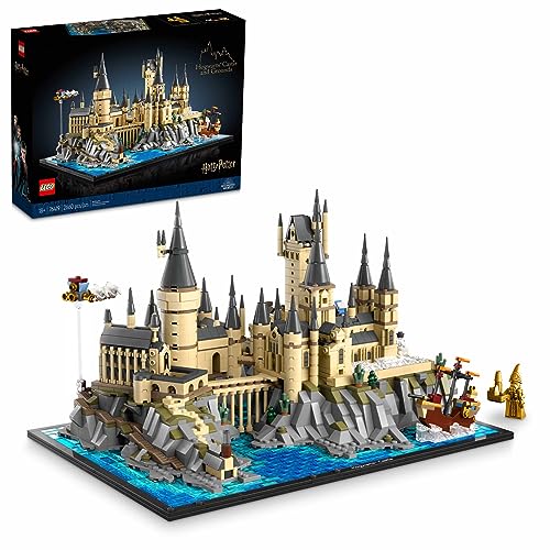 LEGO Harry Potter Hogwarts Castle and Grounds 76419 Building Set, Gift Idea for Adults, Buildable Display Model, Collectible Harry Potter Playset, Recreate Iconic Scenes from The Wizarding World