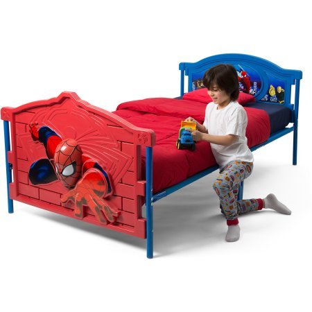 Marvel Spider-Man 3D Twin Bed