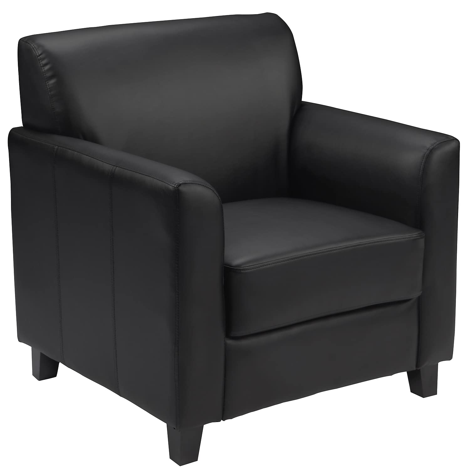 Flash Furniture HERCULES Diplomat Series Black LeatherS...