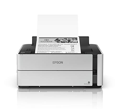 Epson EcoTank ET-M1170 Wireless Monochrome Supertank Printer with Ethernet PLUS 2 Years of Unlimited Ink