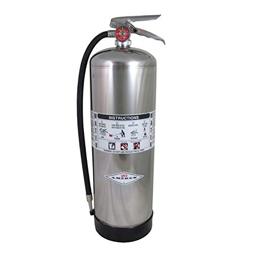 Amerex B240 Stored Pressure Water Fire Extinguisher, 2....