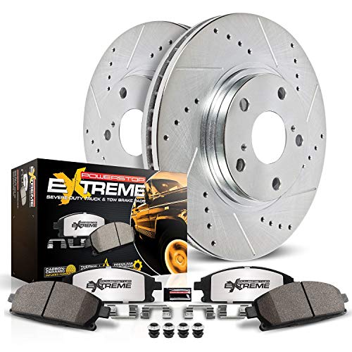 Power Stop K6562-36 Rear Z36 Truck and Tow Brake Kit