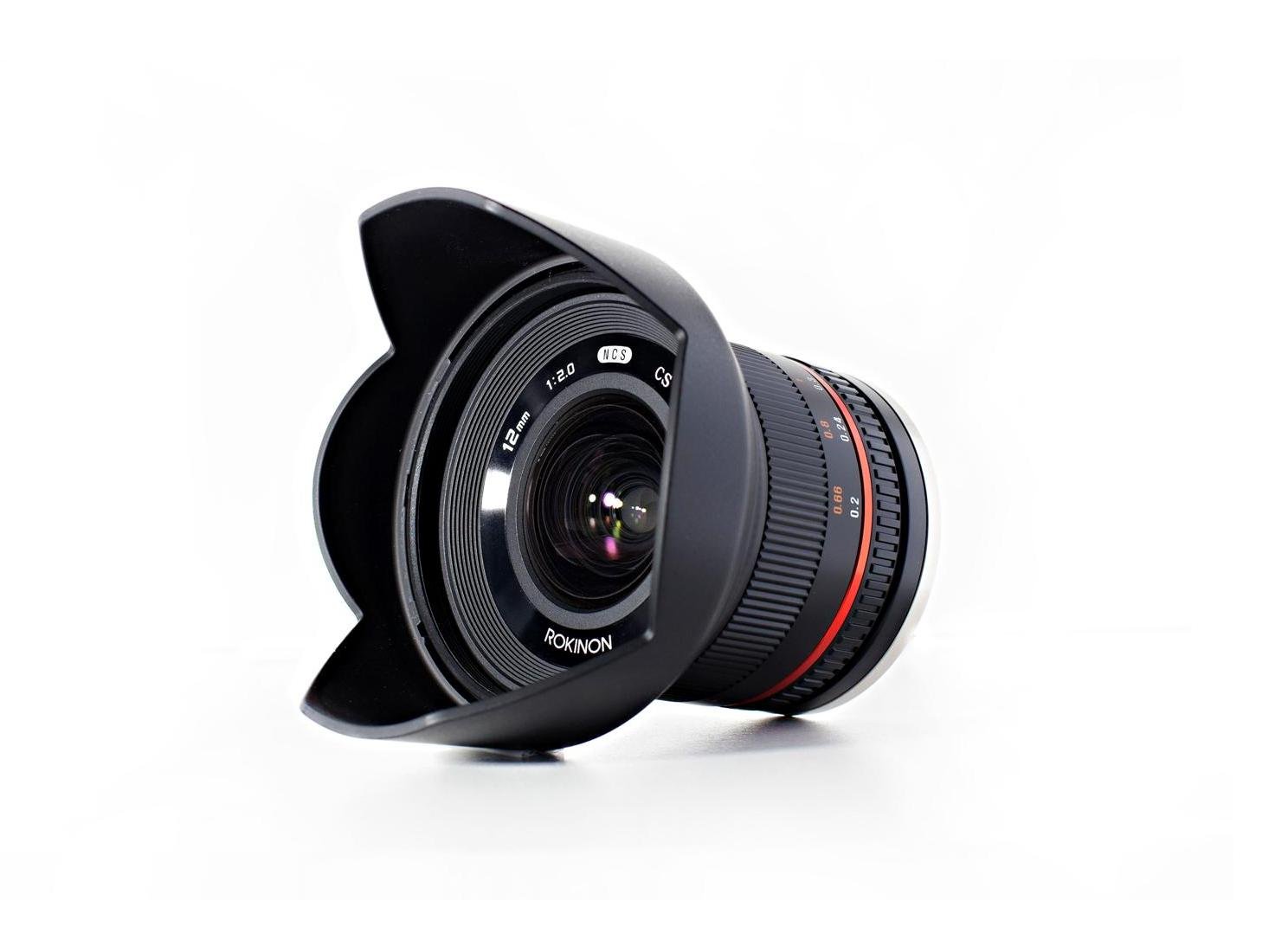 Rokinon 12mm F2.0 NCS CS Ultra Wide Angle Lens Sony E-M...