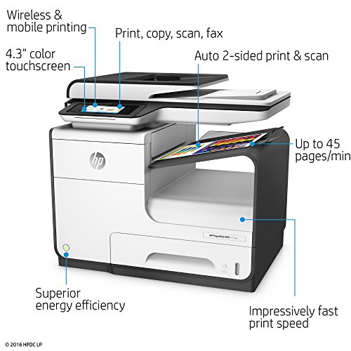 HP PageWide Pro 377dw Color All-in-One Business Printer...
