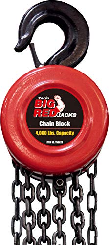 BIG RED Torin Manual Hand Lift Steel Chain Block Hoist ...