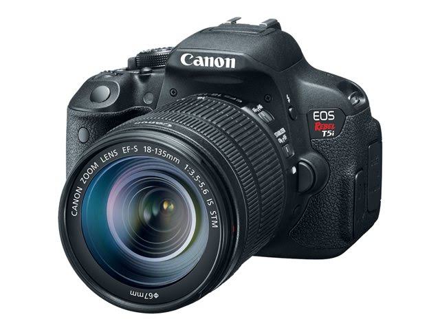 Canon EOS Rebel T5i 18-135mm IS STM Digital SLR Camera Kit (Black)