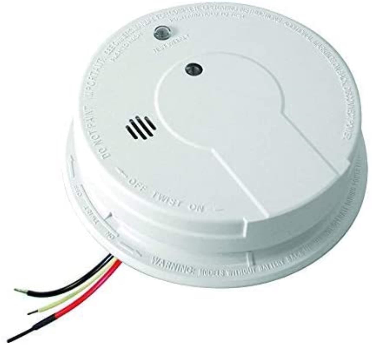Kidde Smoke Detector, Hardwired Smoke Alarm with Battery Backup & Interconnect