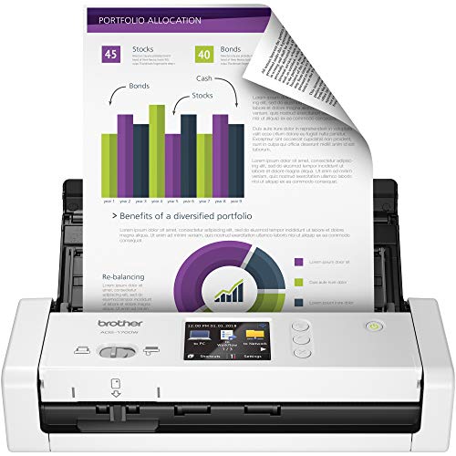 Brother Printer Brother Wireless Document Scanner, ADS-...
