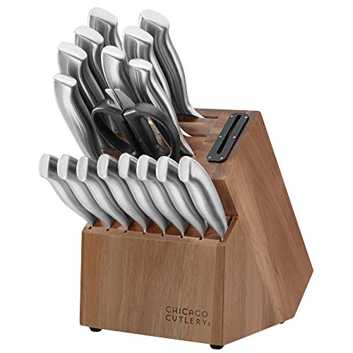 Chicago Cutlery Insignia Guided Grip 18-Piece knife set...