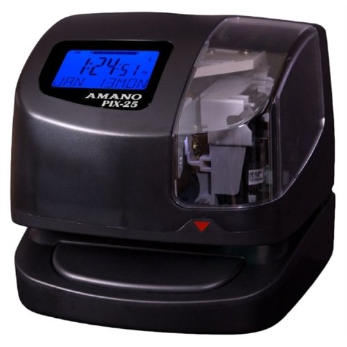 Amano  PIX-25 PORTABLE, TIME CLOCK/DATE STAMP
