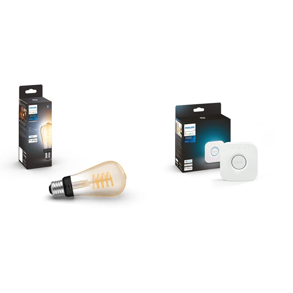 Philips Hue White Ambiance Filament E12 Candle Bulb