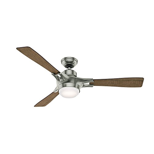 Hunter Fan Company Hunter Signal Indoor Wi-Fi Ceiling Fan with LED Light and Remote Control , 54