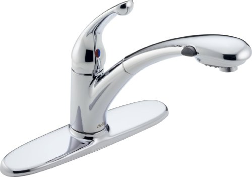 Delta Faucet Signature Single-Handle Kitchen Sink Fauce...