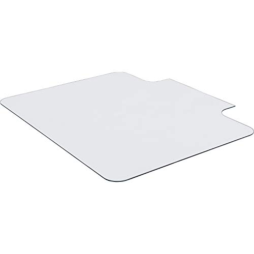 Lorell , LLR82836, Glass Chairmat with Lip, 1 Each, Cle...