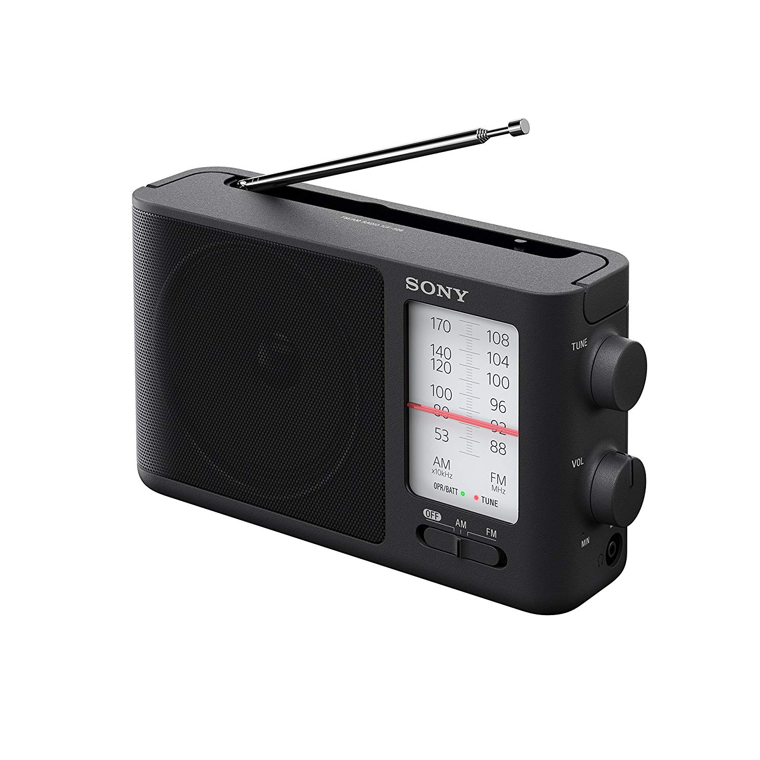 Sony ICF-506 Analog Tuning Portable FM/AM Radio