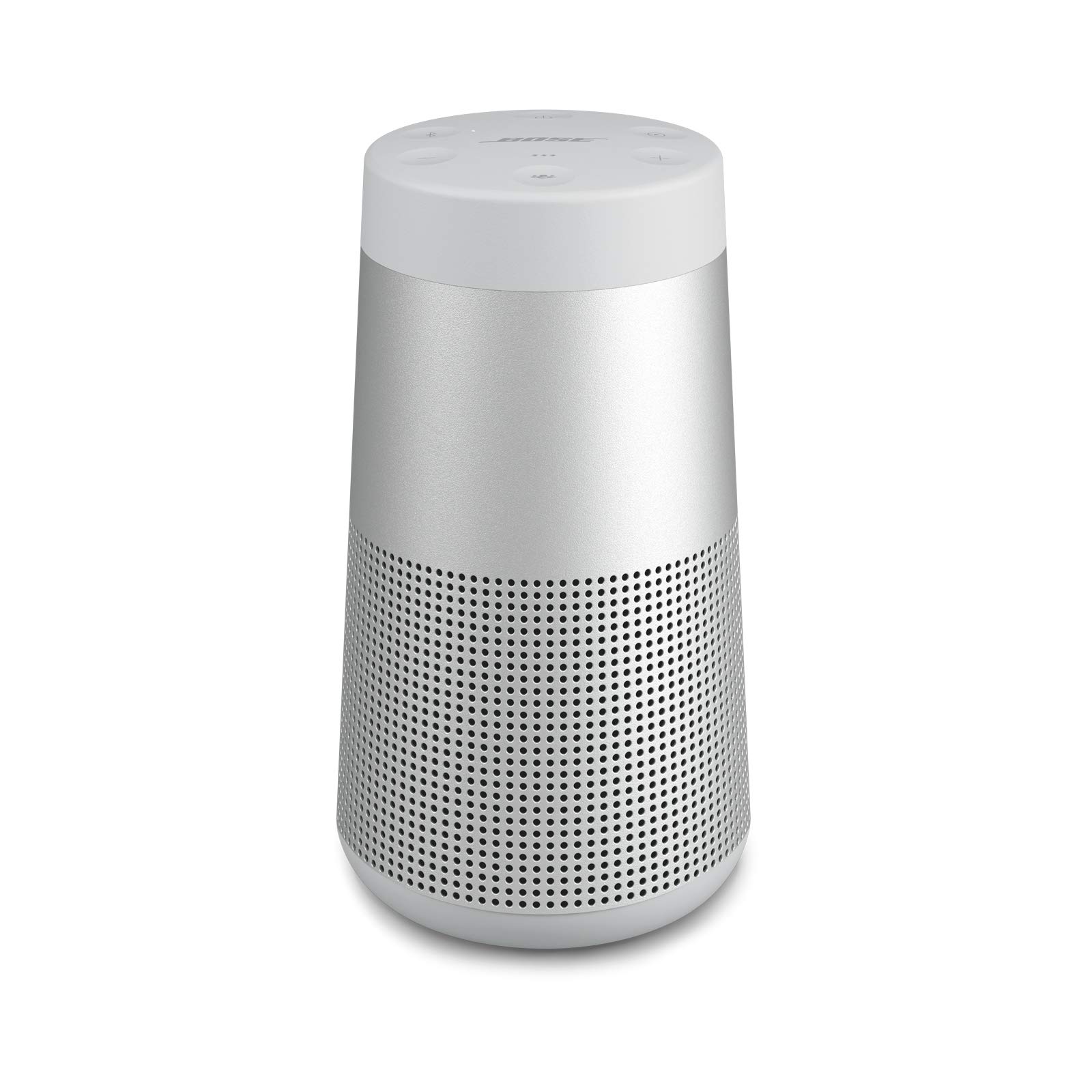BOSE SoundLink Revolve (Series II) Portable Bluetooth Speaker – Wireless Water-Resistant Speaker with 360° Sound, Silver