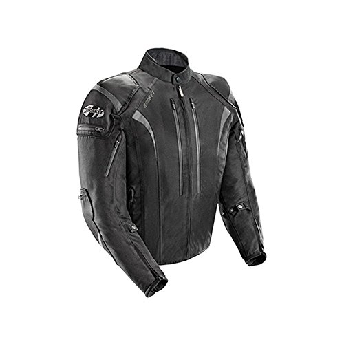 Joe Rocket Atomic Men's 5.0 Textile Motorcycle Jacket (Black, XX-Large) - 1651-5006