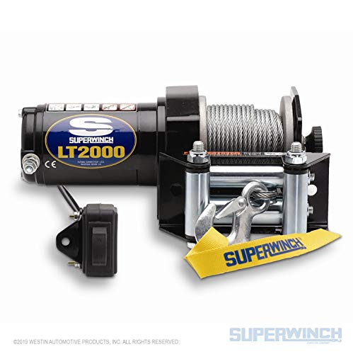 Superwinch 1120210 LT2000 12-Volt ATV Winch (2,000 lb Capacity)
