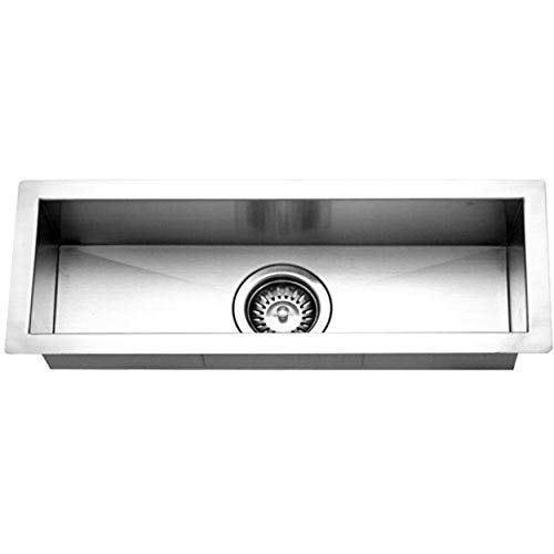 Houzer Contempo Undermount Stainless Steel Trough Bar o...
