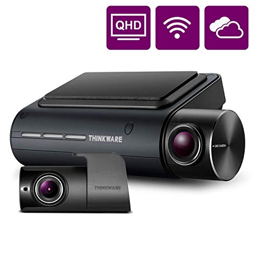 Thinkware Q800PRO Dual Dash Cam Front and Rear Camera for Cars, 1440P, Dashboard Camera Recorder with G-Sensor, Car Camera w/Sony Sensor, Parking Mode, WiFi, GPS, Night Vision, Loop Recording, 32GB
