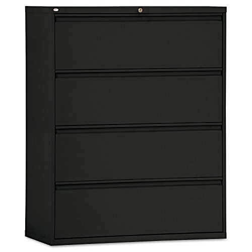 Alera - Four-Drawer Lateral File Cabinet, 42w x 19-1/4d...