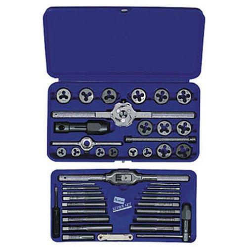 IRWIN Tools Metric Tap and Hex Die Set, 41-Piece (26317)