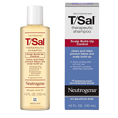 Neutrogena T/Sal Therapeutic Maximum Strength Shampoo 4.50 oz (Pack of 10)
