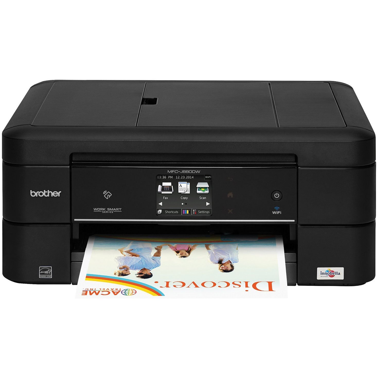 Brother Printer Brother MFC-J885DW Work Smart Inkjet Al...