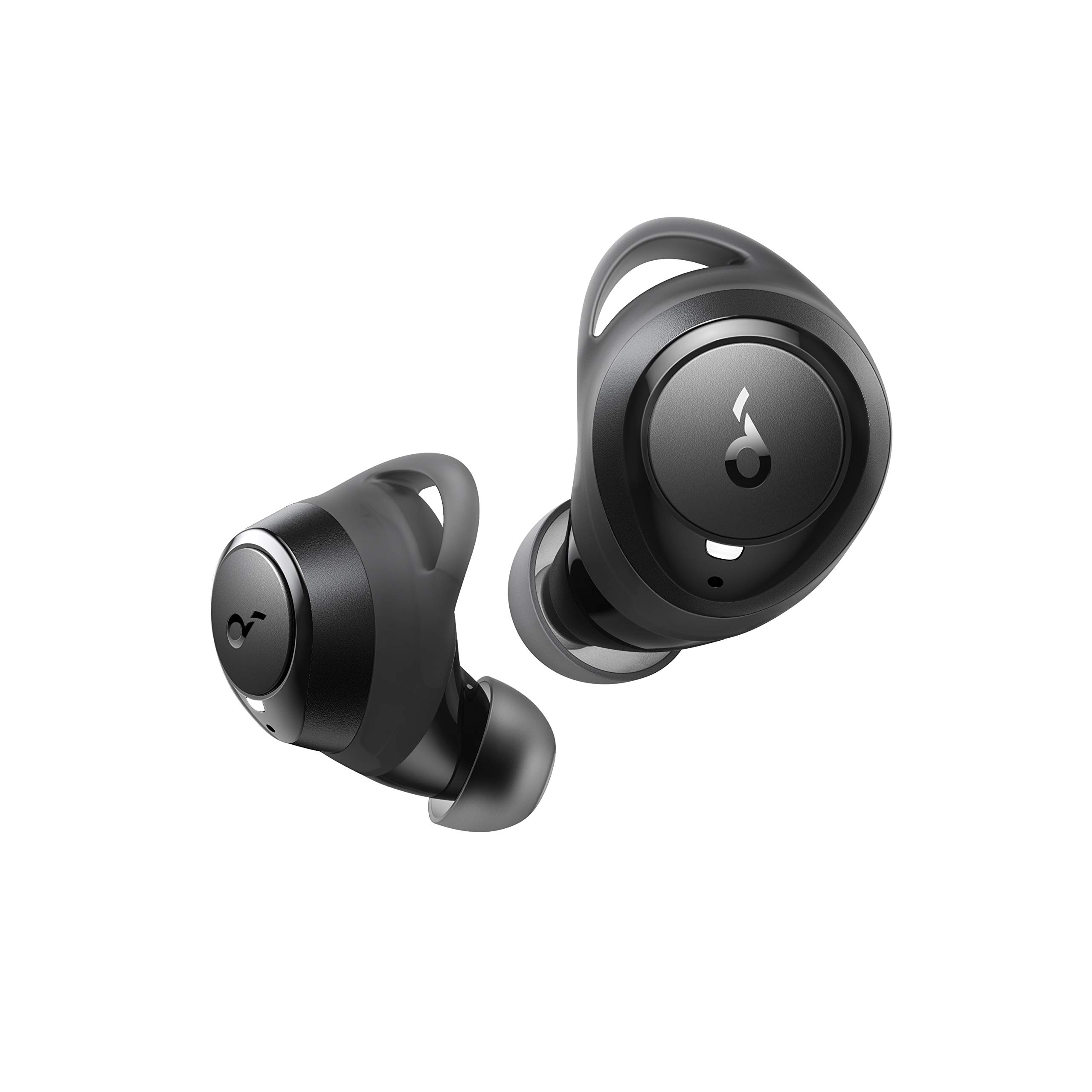 Soundcore by  Life A1 True Wireless Earbuds, Powerful Customized Sound, 35H Playtime, Wireless Charging, USB-C Fast Charge, IPX7 Waterproof, Button Control, Bluetooth Earbuds, Commute, Sports