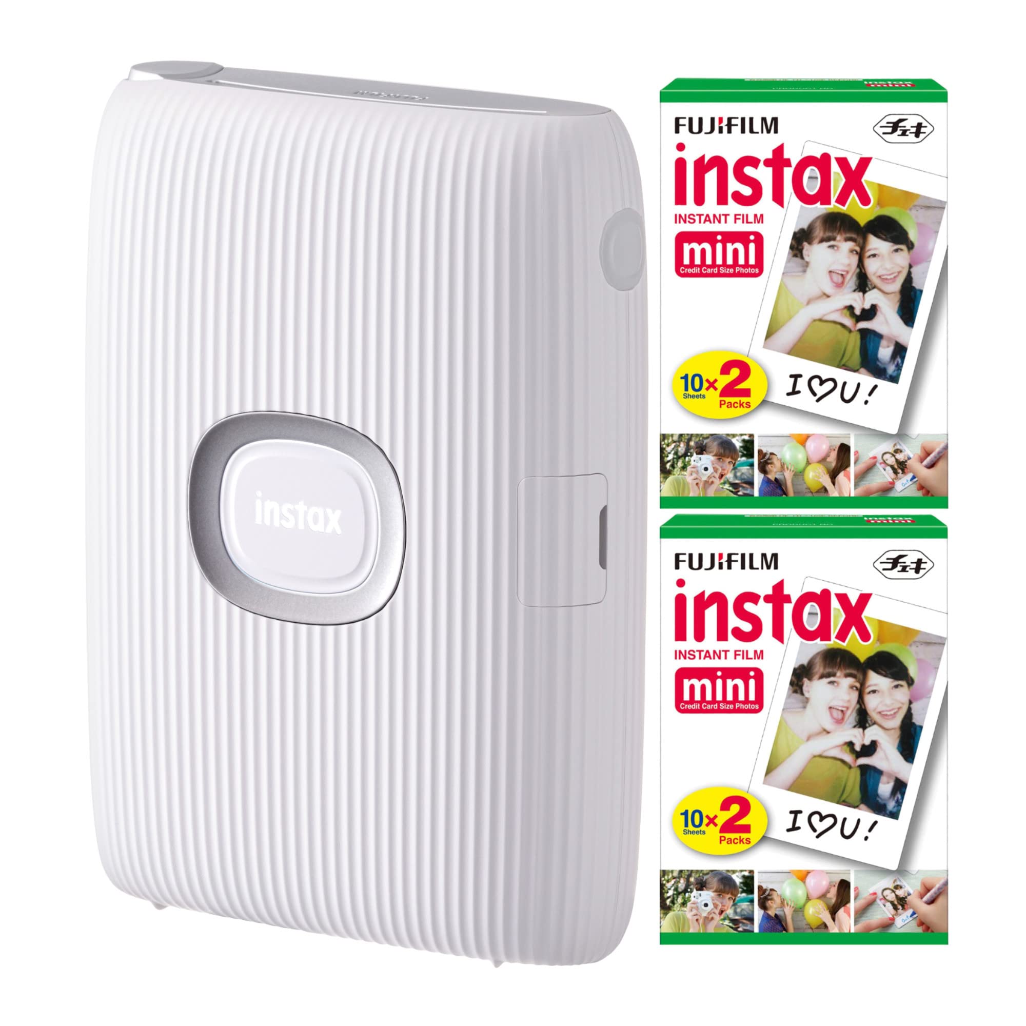 Fujifilm Instax Mini Link Instant Smartphone Printer with Instax Film Pack