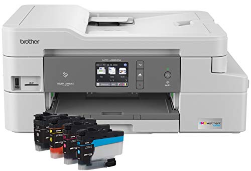 Brother Inkjet Printer, MFC-J5845DW, INKvestment Color ...