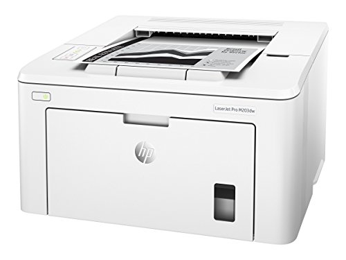 HP LaserJet Pro M203dw Wireless Monochrome Printer with...