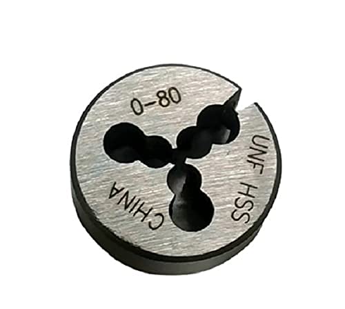 Drill America High-Speed Steel Round Threading Die (#0-80 - 2-1/2", m1 - m52, Right and Left Hand, 5/8" - 5" OD) DWT Series