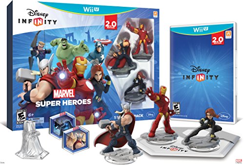 Disney INFINITY : Marvel Super Heroes (2.0 Edition) Video Game Starter Pack - Wii U
